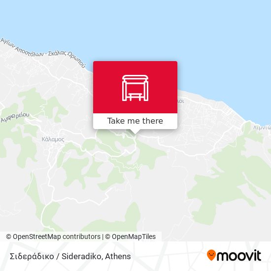 Σιδεράδικο / Sideradiko map