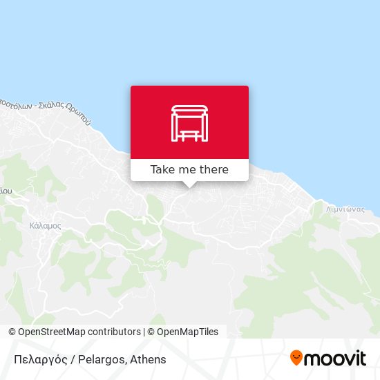 Πελαργός / Pelargos map