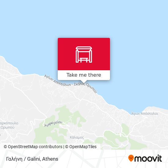 Γαλήνη / Galini map