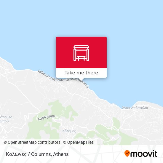 Κολώνες / Columns map