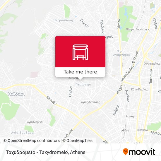 Ταχυδρομειο - Taxydromeio map