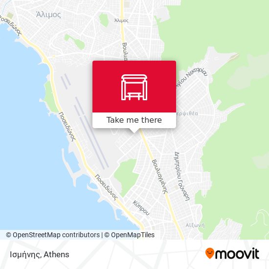 Ισμήνης map