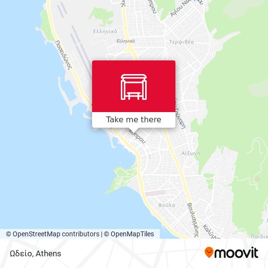 Ωδείο map