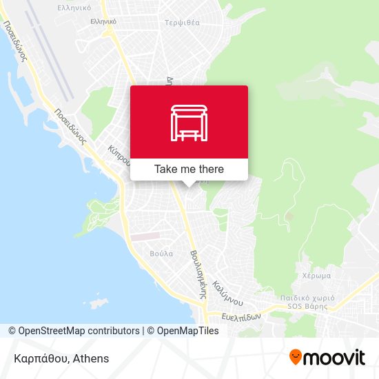 Καρπάθου map