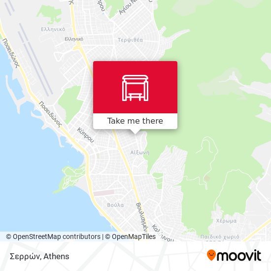 Σερρών map