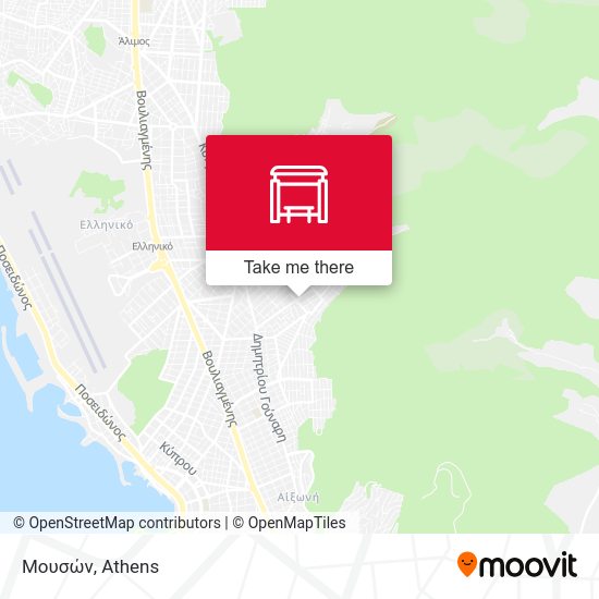 Μουσών map