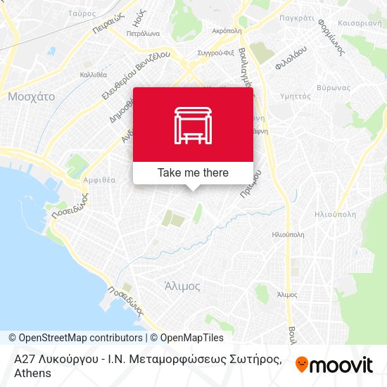 Α27 Λυκούργου - Ι.Ν. Μεταμορφώσεως Σωτήρος map