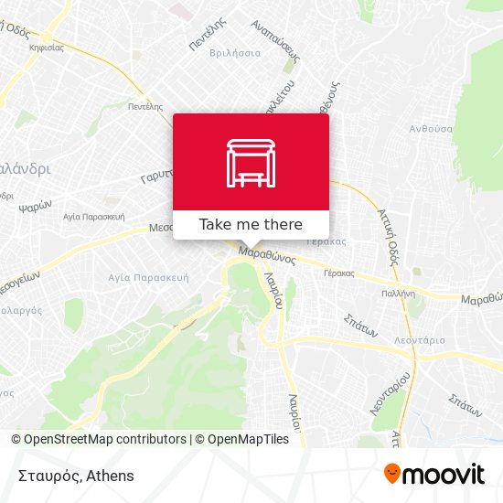 Σταυρός map