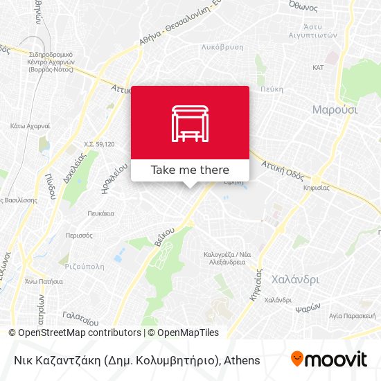 Νικ Καζαντζάκη (Δημ. Κολυμβητήριο) map