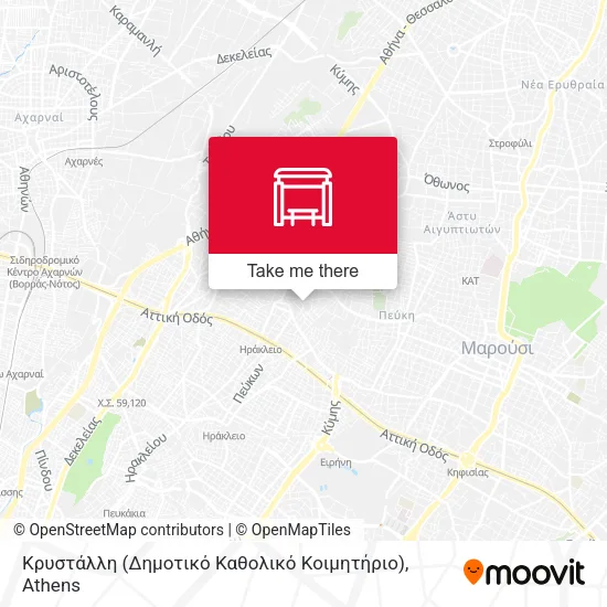 Κρυστάλλη (Δημοτικό Καθολικό Κοιμητήριο) map