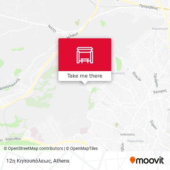12η Κηπουπόλεως map