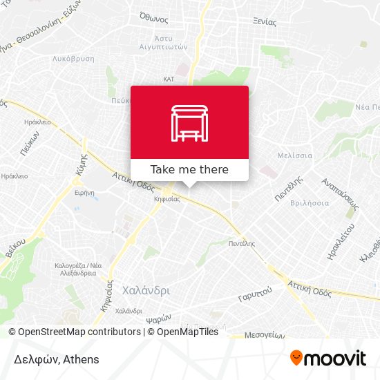 Δελφών map