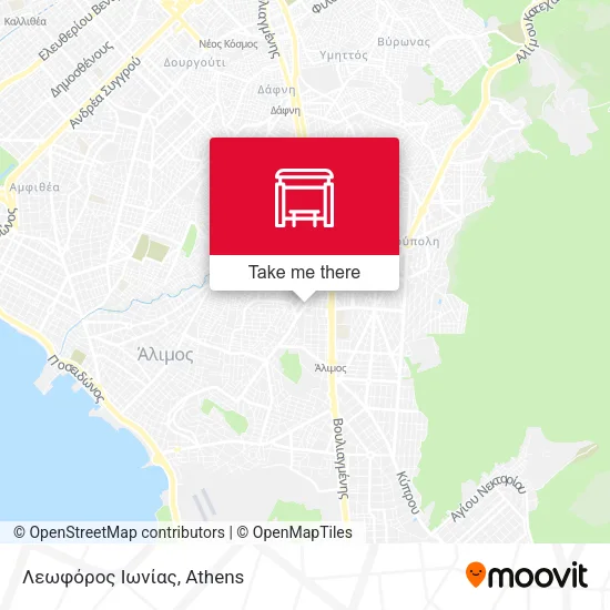 Λεωφόρος Ιωνίας map