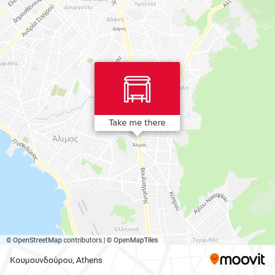 Κουμουνδούρου map
