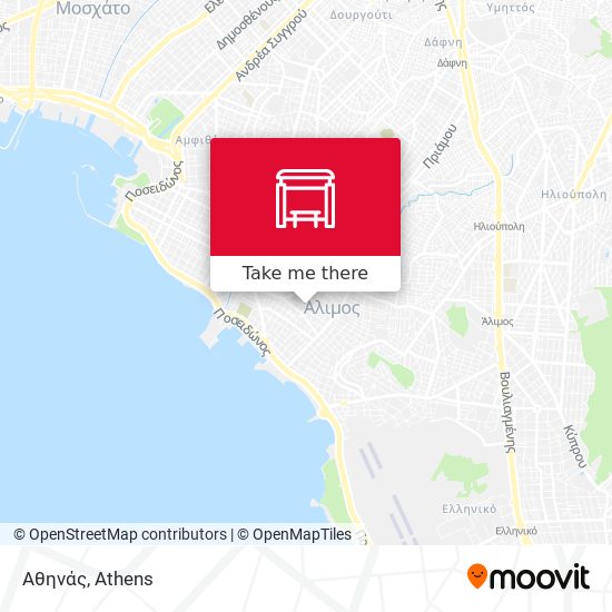 Αθηνάς map
