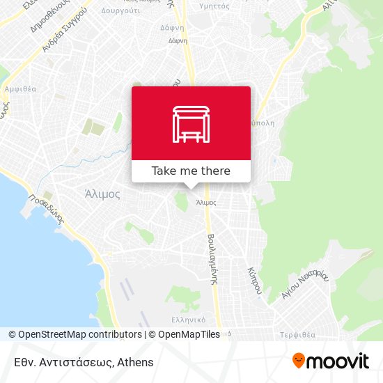 Εθν. Αντιστάσεως map