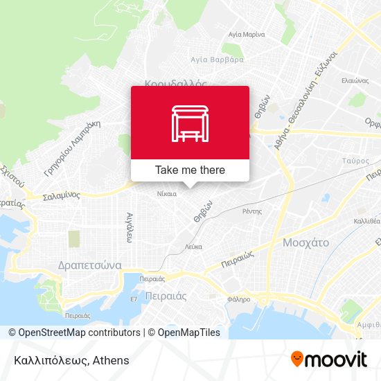 Καλλιπόλεως map