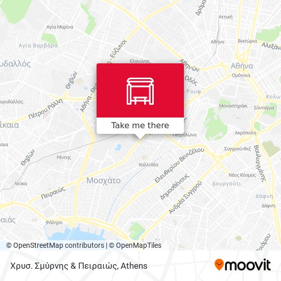 Χρυσ. Σμύρνης & Πειραιώς map