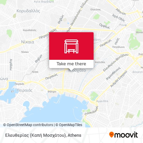 Ελευθερίας (Καπή Μοσχάτου) map
