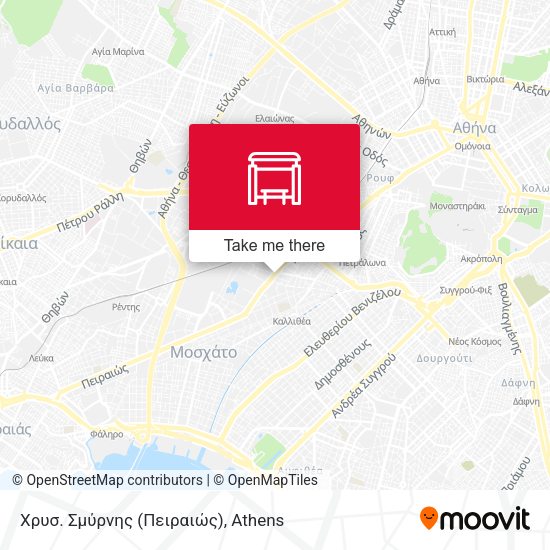 Χρυσ. Σμύρνης (Πειραιώς) map