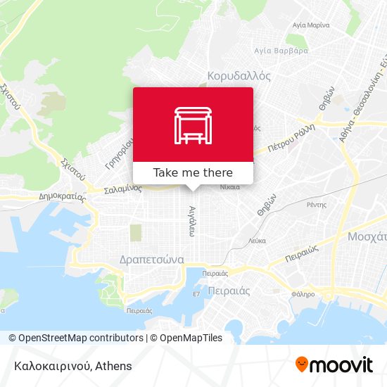 Καλοκαιρινού map