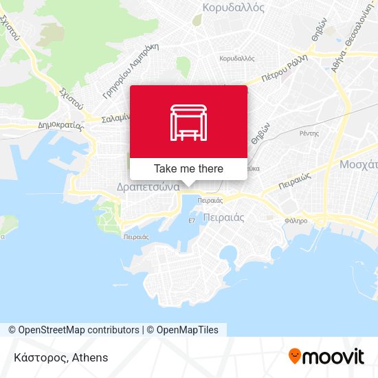 Κάστορος map