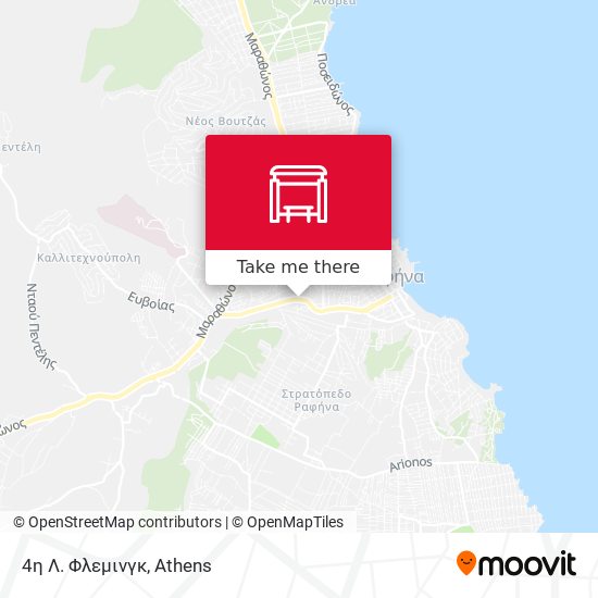 4η Λ. Φλεμινγκ map