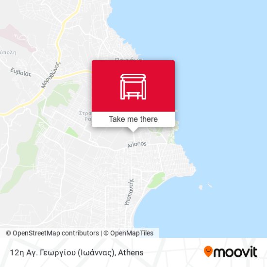 12η Αγ. Γεωργίου (Ιωάννας) map
