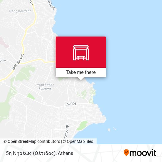 5η Νηρέως (Θέτιδος) map