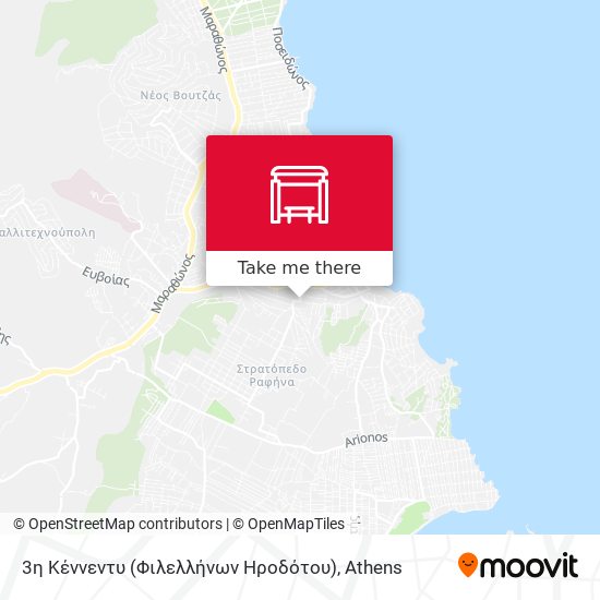 3η Κέννεντυ (Φιλελλήνων Ηροδότου) map