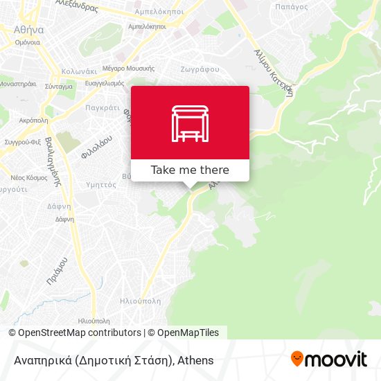 Αναπηρικά (Δημοτική Στάση) map