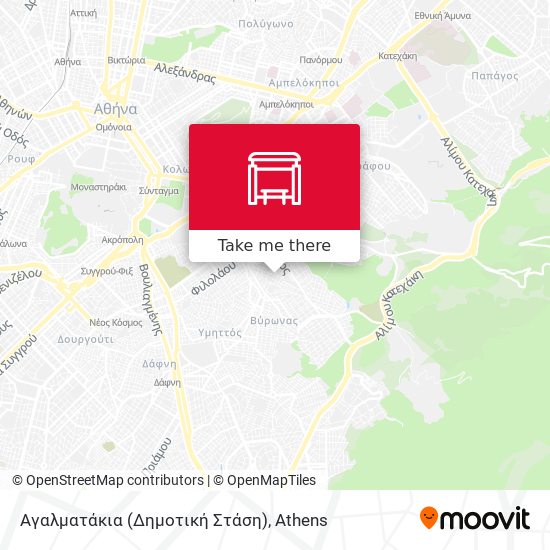 Αγαλματάκια (Δημοτική Στάση) map