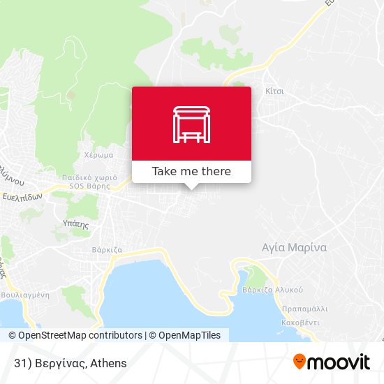 31) Βεργίνας map