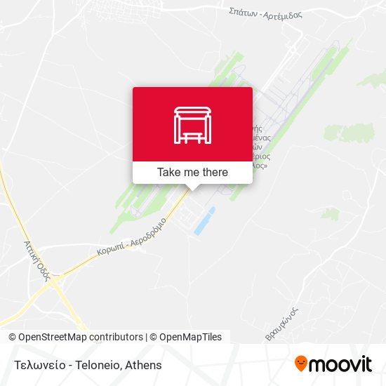 Τελωνείο - Teloneio map