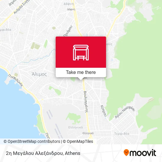 2η Μεγάλου Αλεξάνδρου map