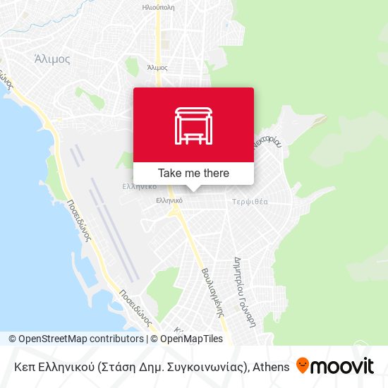 Κεπ Ελληνικού (Στάση Δημ. Συγκοινωνίας) map