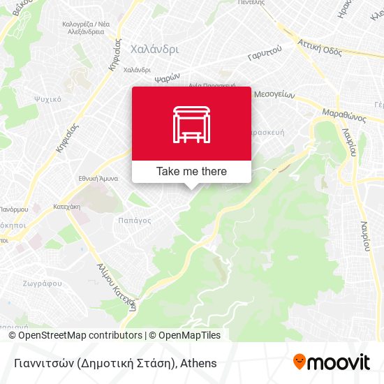 Γιαννιτσών (Δημοτική Στάση) map