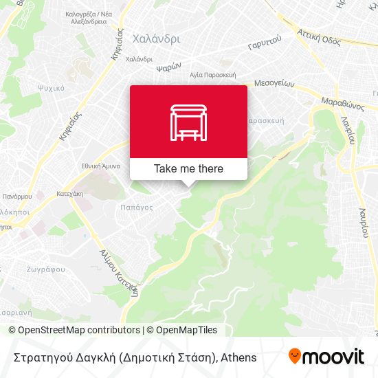 Στρατηγού Δαγκλή (Δημοτική Στάση) map