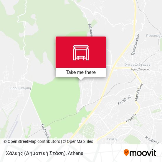 Χάλκης (Δημοτική Στάση) map