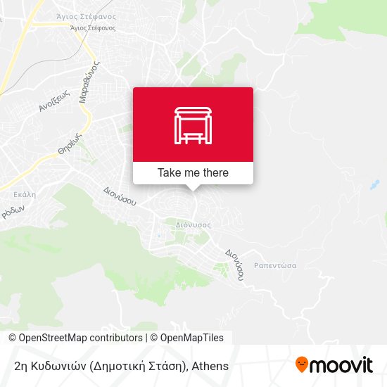 2η Κυδωνιών (Δημοτική Στάση) map