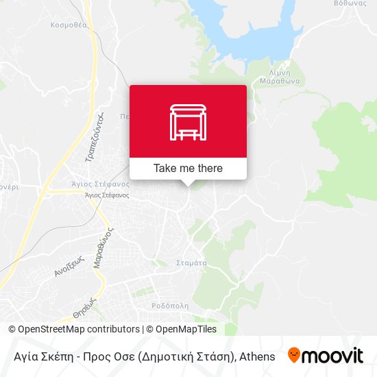 Αγία Σκέπη - Προς Οσε (Δημοτική Στάση) map