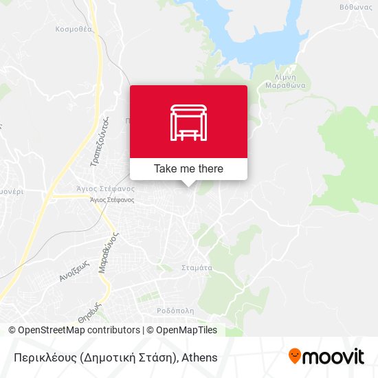 Περικλέους (Δημοτική Στάση) map