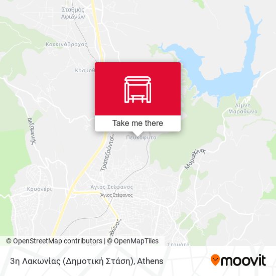 3η Λακωνίας (Δημοτική Στάση) map