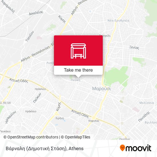 Βάρναλη (Δημοτική Στάση) map