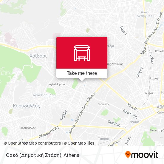 Οαεδ (Δημοτική Στάση) map