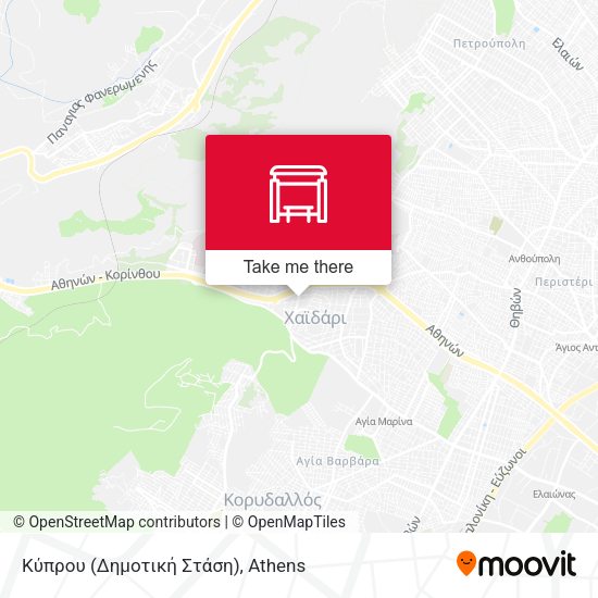 Κύπρου (Δημοτική Στάση) map