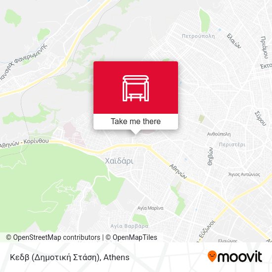Κεδβ (Δημοτική Στάση) map
