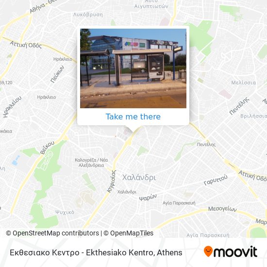 Εκθεσιακο Κεντρο - Ekthesiako Kentro map