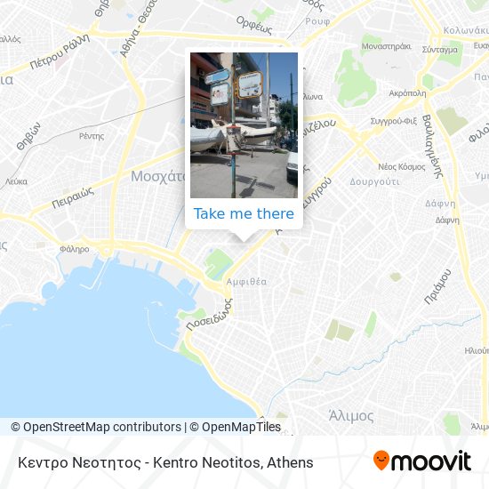 Κεντρο Νεοτητος - Kentro Neotitos map