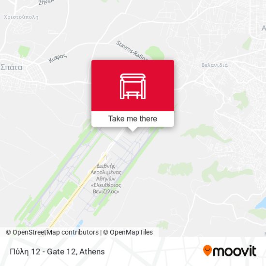 Πύλη 12 - Gate 12 map
